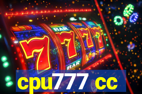 cpu777 cc